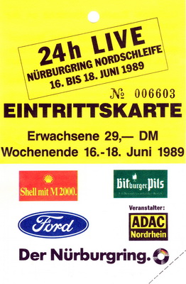 Die Eintrittskarte und das Ticket dazu
The admission ticket and the ticket for it
Le billet d'entre et le ticket qui va avec